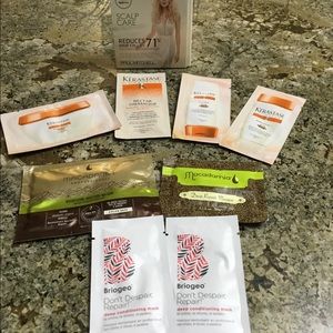 Kerastase, Briogeo, Macadamia hair masks